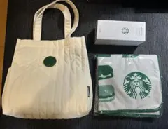 スターバックス2024福袋　トートバッグ・ピクニックマット・タンブラーセット