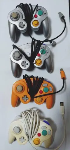 ゲームキューブコントローラー 4個セット【ジャンク品】