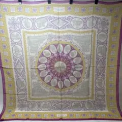 岡重 OKAJIMA 象エレファント花柄刺繍 シルクストール 新品未使用 箱