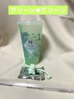 ミステリーカラーチェンジングリユーザブルコールドカップ グリーン