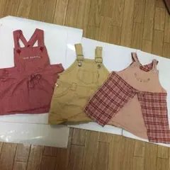 フェリシモ☆ベビー☆ワンピース☆90☆FELISSIMO MINI お得な3点♩