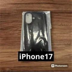新品未使用　iPhone17 ブラックケース　シックで高見えのサムネイル