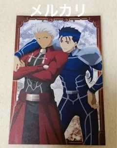fate ubw アーチャー ランサー ポストカード ポスカ クー・フーリン
