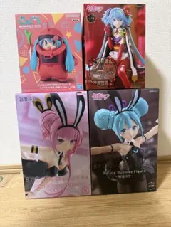 大人気フィギュア♡初音ミク、巡音ルカ フィギュア まとめ売り4体セット