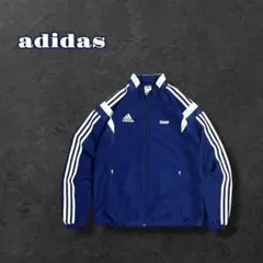 adidas アディダス ナイロン トラックジャケット 現行 パフォーマンスロゴ