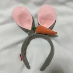 ロッテワールド ウサギの耳 カチューシャ ニンジン付き