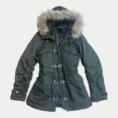 y2k 平成 グランジ カーキ モッズコート