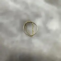 4℃18K2連リング