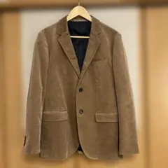 ザ ショップティーケー テーラードジャケット コーデュロイ ブラウン L