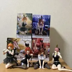 五等分の花嫁DesktopCuteバニーver 4体セット
