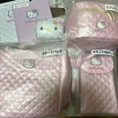 サンリオ当たりくじ バニティポーチトートバッグ ミニショルダーノートマスコット