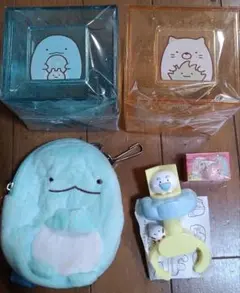 すみっコぐらし　とかげポーチ　入れ物等セット