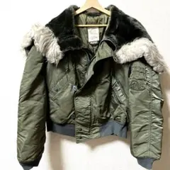 ALPHA アルファ n-2b n2bフライトジャケット ３本タグ　旧タグ　XL