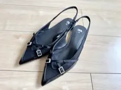 スリングバック サンダル