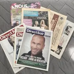 2010年　フランス新聞やフリーペーパー