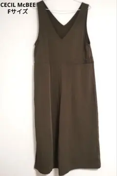 CECIL McBEE Vネック サロペット オールインワン Fサイズのサムネイル
