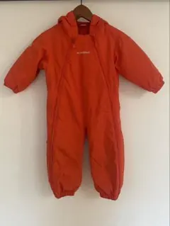 mont-bell ベビースキーウェア 90 オレンジ