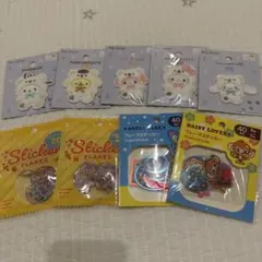 サンリオワッペン フレークステッカーセットまとめ売り