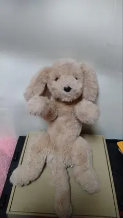 Steiff 茶色い犬のぬいぐるみ 約40cm - メルカリ