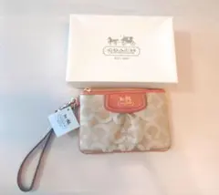 ＊新品＊COACH コーチ マディソンオプアート スモール リストレット
