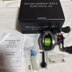 シマノ 21 スコーピオンMD 300XGLH 箱、付属品、説明書あり