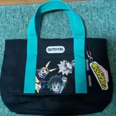 アウトドア ヒロアカ コラボ トートバッグ オールマイト 爆豪勝己 緑谷出久