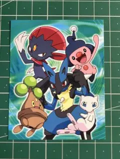 2005年 ミュウと波導の勇者ルカリオ カード ピカチュウプロジェクト ポケモン