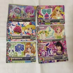 アイカツトレーディングカード 6枚セット