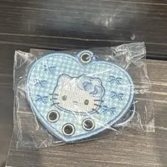 HELLO KITTY刺繍カスタムキーホルダー・デザインC