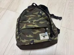 一度使用　ミキハウス　ダブルB DOUBLE.B 迷彩柄 リュック 男の子Bくん