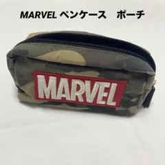 MARVEL マーベル ペンケース ポーチ カモフラ 迷彩　R0003ZSOSのサムネイル