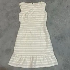 【新品タグ付き】　TOCCA ノースリーブワンピース　プリーツ　サイズ4・L