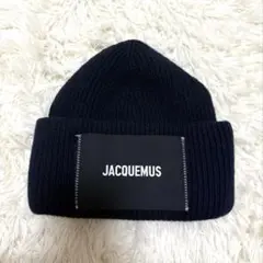 [新品]JACQUEMUS ジャックムス バラクラバ ニット帽 ビーニー グレー JACQUEMUS(ジャックムス) ニットキャップ・ビーニー(レディース