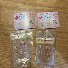 ごほうびシール風チャーム サンリオ　2点セットのサムネイル