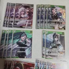 ホロライブカードゲーム　輪堂千速　虎金妃笑虎　宝鐘マリン　リオナ　デッキパーツ