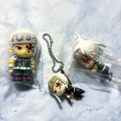 鬼滅の刃　宇髄天元　つまんでつなげてマスコット　指人形　ケーブルマスコット