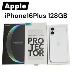 iPhone16Plus 128GB ホワイト Apple care＋付き