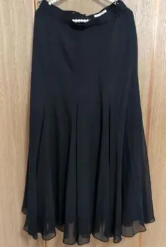 ロングフレアースカート　L