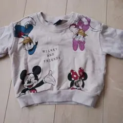 Disney ミッキーと仲間たち トレーナー 90cm