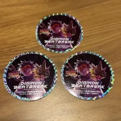DIGIMON BEAT BREAK 　ステッカー3枚セット！