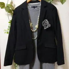 入学　入園、ジャケット&ワンピースセット コサージュ付き