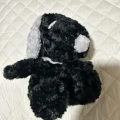 スヌーピー　ぬいぐるみ　ローズボア　ブラック　プライズ品　タグ無しのサムネイル