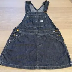 Lee デニムジャンバースカート 120サイズ
