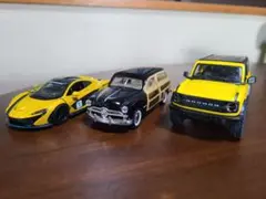 KiNSMARTミニカー 3台セット