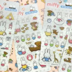miffy ぷっくりシール　韓国　3枚セット　エポキシシール　ミッフィー