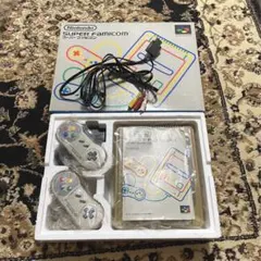 スーパーファミコン 本体　箱付き　アダプター付き　スーファミ　ジャンク