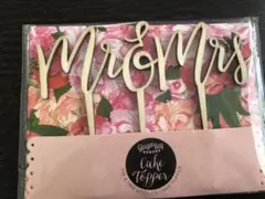 Mr&Mrs ケーキトッパー