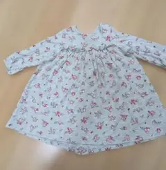 PETIT BATEAU 花柄長袖トップス 18m