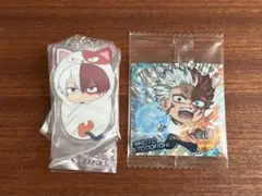 僕のヒーローアカデミア ヒロアカ 轟焦凍 ウエハース おくるみチャーム 2点