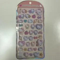 ハローキティ コットンパフィーシール